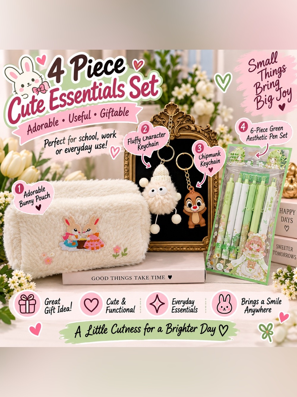 4 item kids essentials set